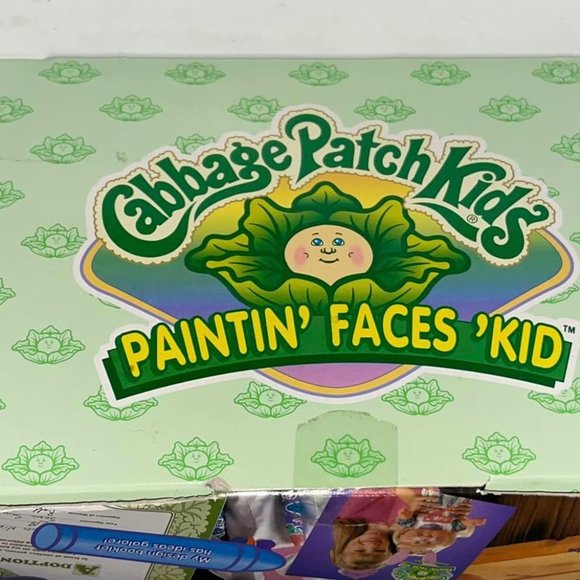 Cabbage Patch Kid Paintin Faces 1996 Very Rare-Matel NewSealedbox CoraJulia - Picture 3 of 9